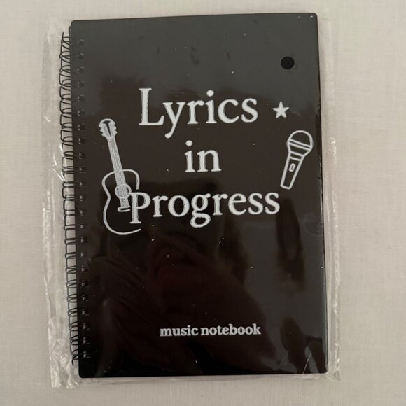 Songwriter Lyrics Ideas Desk Set Music Notebook Pens Notepads - Picture 2 of 10